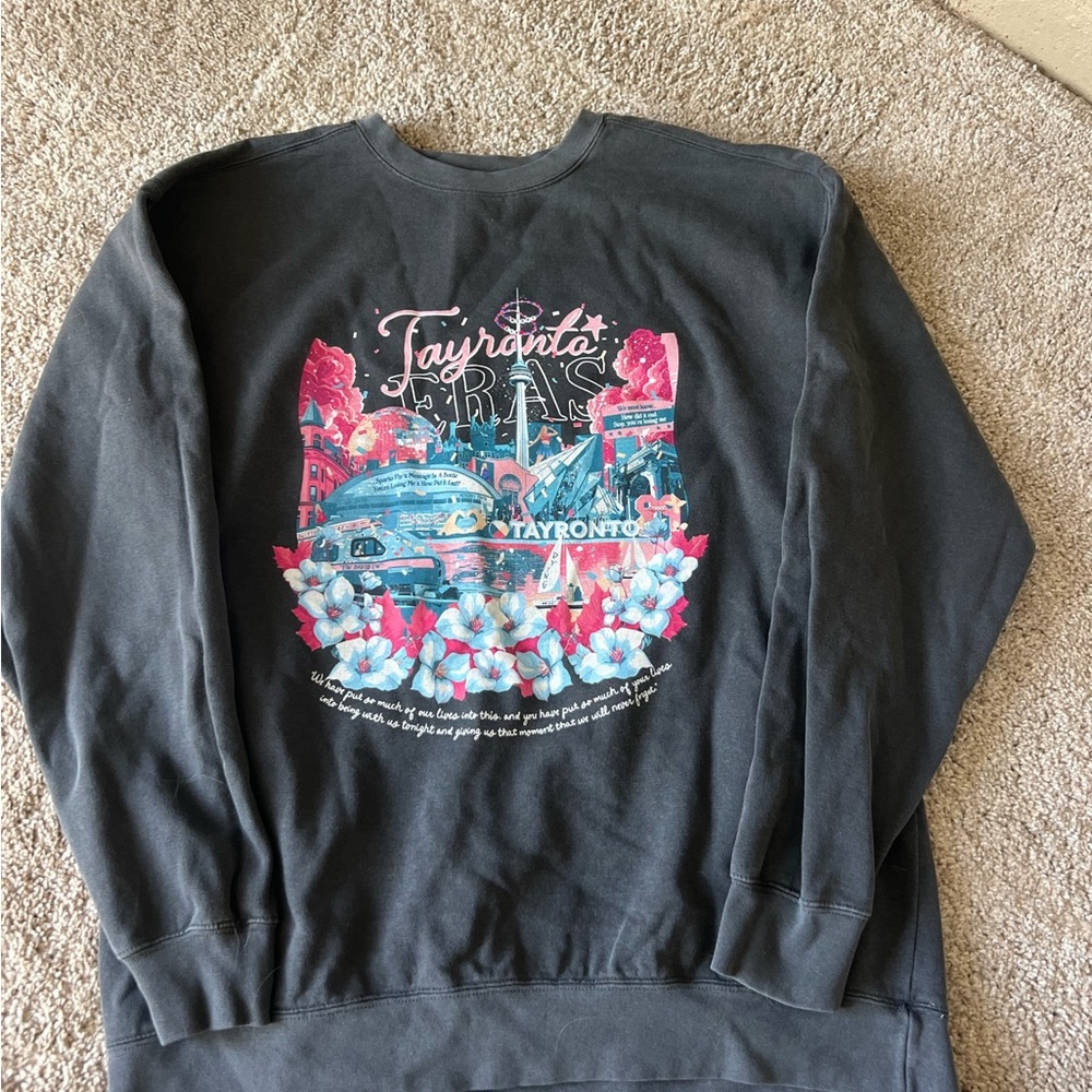 Taylor Swift Tayronto Night Eras Tour Sweatshirt